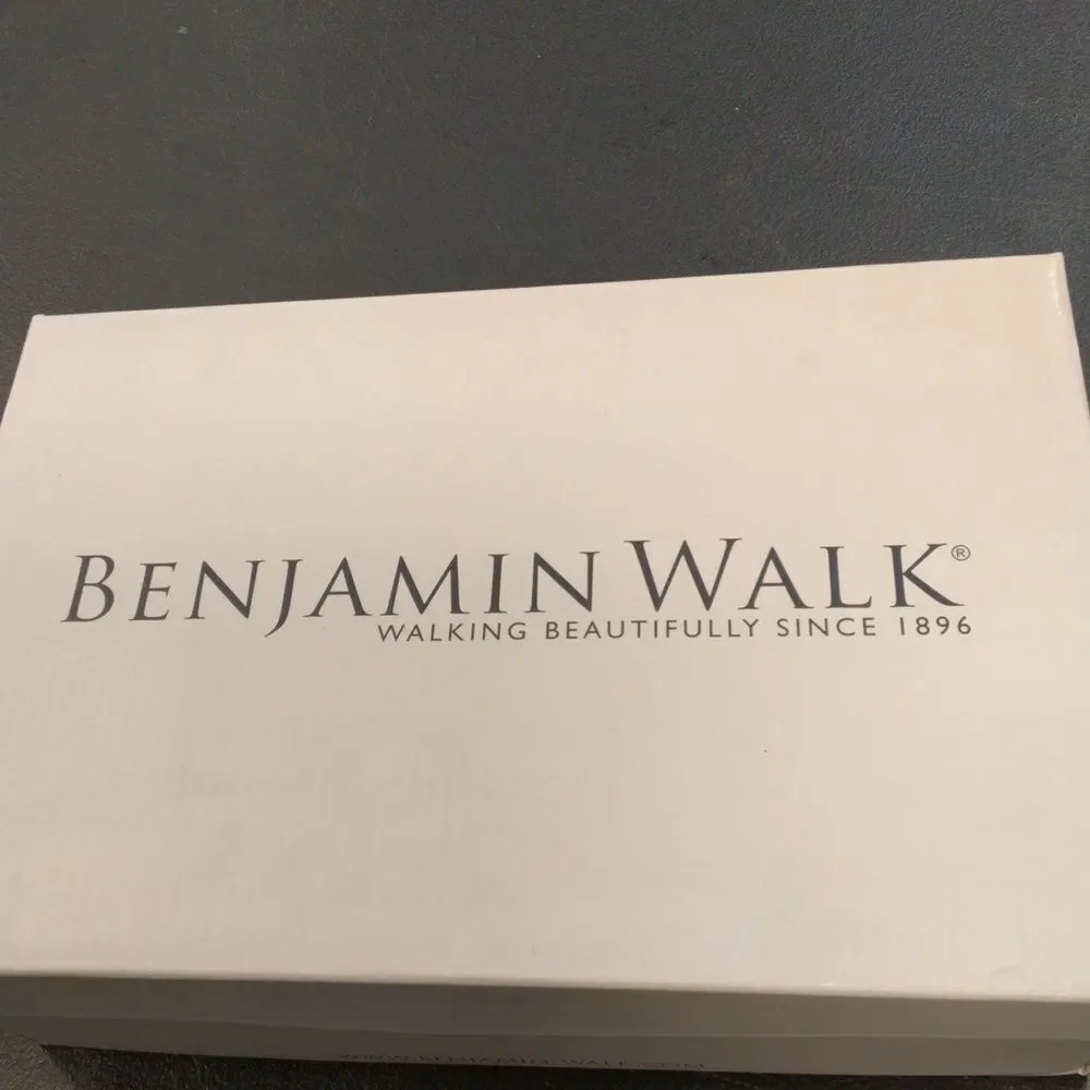 Benjamin Walk Black and Cream Heels